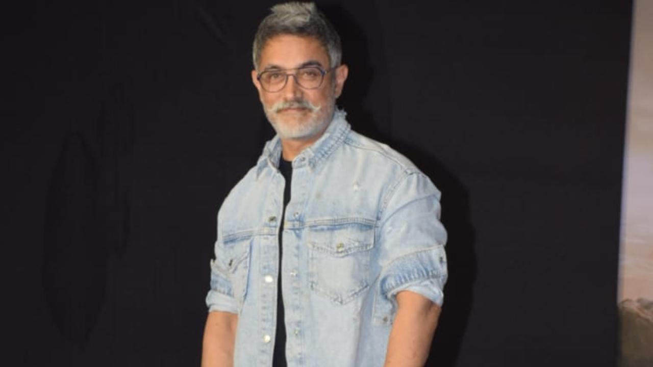 'I'm not doing anything, I have been working for a long time': Aamir Khan at the premier of 'Salaam Venky'